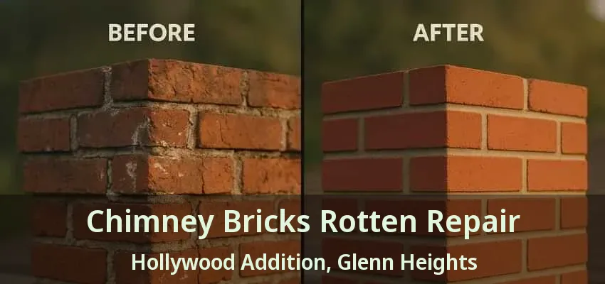 Chimney Bricks Rotten Repair Hollywood Addition, Glenn Heights - TX Chimney Bricks Rotten Repair Hollywood Addition, Glenn Heights - TX