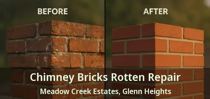 Chimney Bricks Rotten Repair Meadow Creek Estates, Glenn Heights - TX