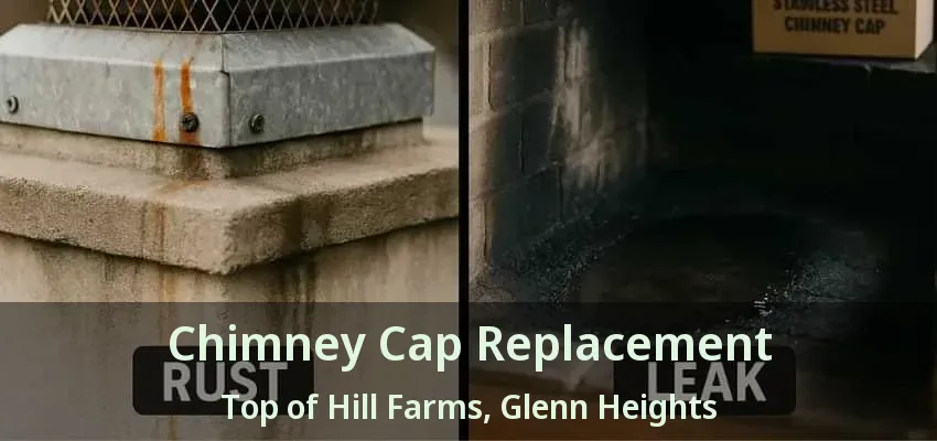 Chimney Cap Replacement Top of Hill Farms, Glenn Heights - TX