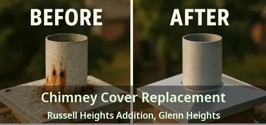 Chimney Cover Replacement Russell Heights Addition, Glenn Heights - TX Chimney Cover Replacement Russell Heights Addition, Glenn Heights - TX