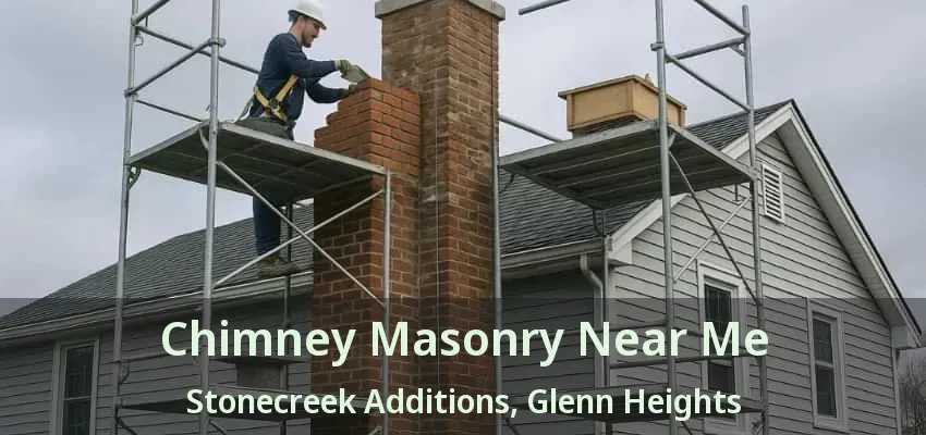 Chimney Masonry Near Me Stonecreek Additions, Glenn Heights - TX