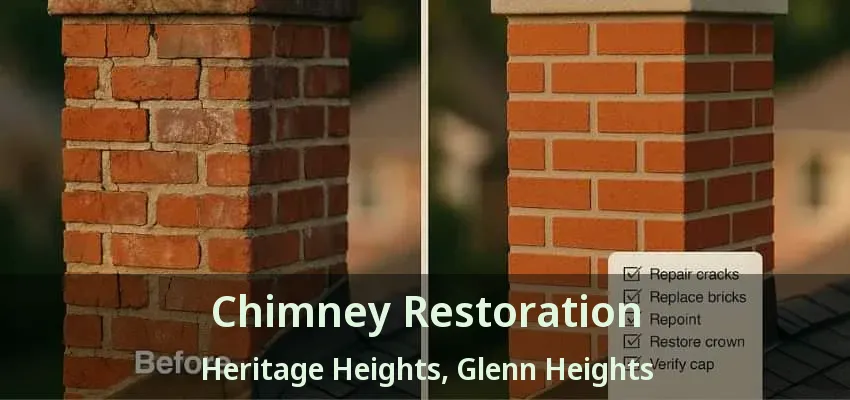 Chimney Restoration Heritage Heights, Glenn Heights - TX