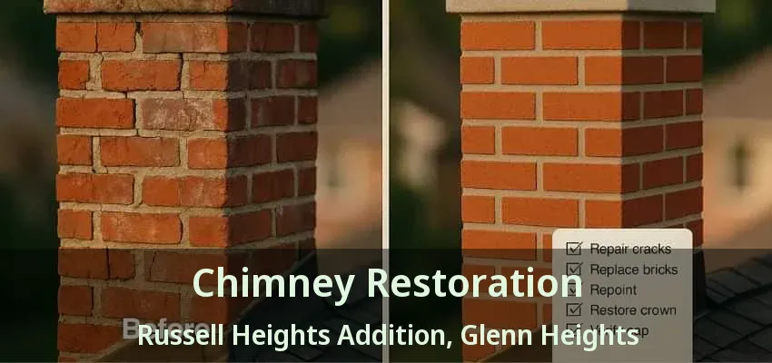 Chimney Restoration Russell Heights Addition, Glenn Heights - TX Chimney Restoration Russell Heights Addition, Glenn Heights - TX