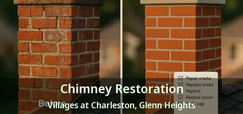 Chimney Restoration Villages at Charleston, Glenn Heights - TX