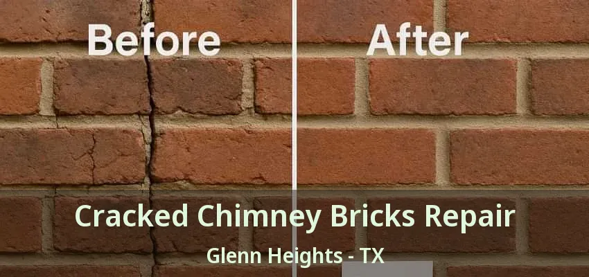 Cracked Chimney Bricks Repair Glenn Heights - TX