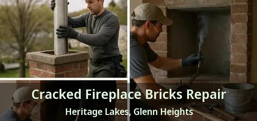 Cracked Fireplace Bricks Repair Heritage Lakes, Glenn Heights - TX Cracked Fireplace Bricks Repair Heritage Lakes, Glenn Heights - TX