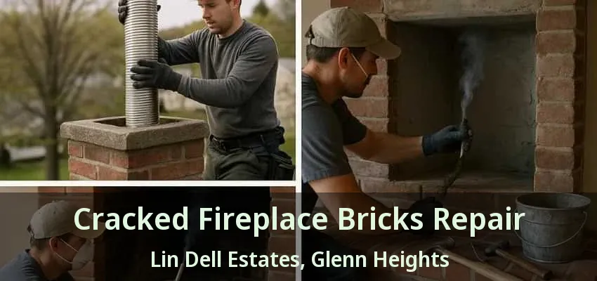 Cracked Fireplace Bricks Repair Lin Dell Estates, Glenn Heights - TX