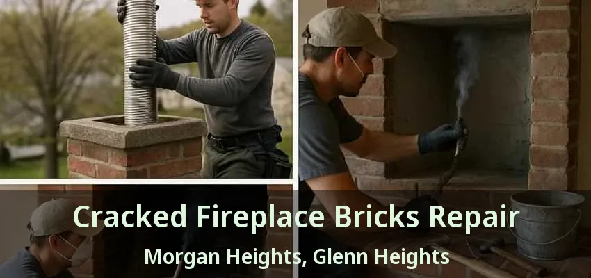Cracked Fireplace Bricks Repair Morgan Heights, Glenn Heights - TX