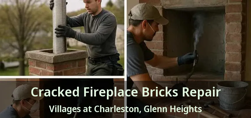 Cracked Fireplace Bricks Repair Villages at Charleston, Glenn Heights - TX Cracked Fireplace Bricks Repair Villages at Charleston, Glenn Heights - TX