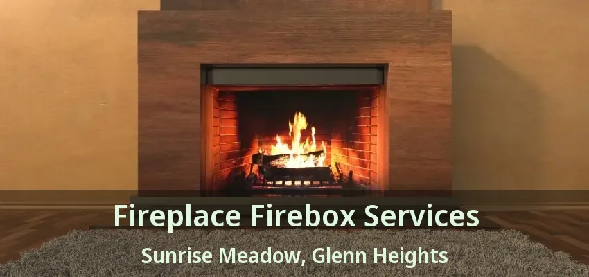Fireplace Firebox Services Sunrise Meadow, Glenn Heights - TX