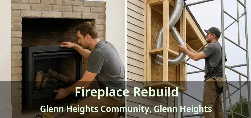 Fireplace Rebuild Glenn Heights Community, Glenn Heights - TX