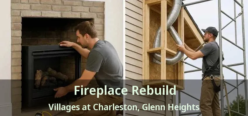 Fireplace Rebuild Villages at Charleston, Glenn Heights - TX