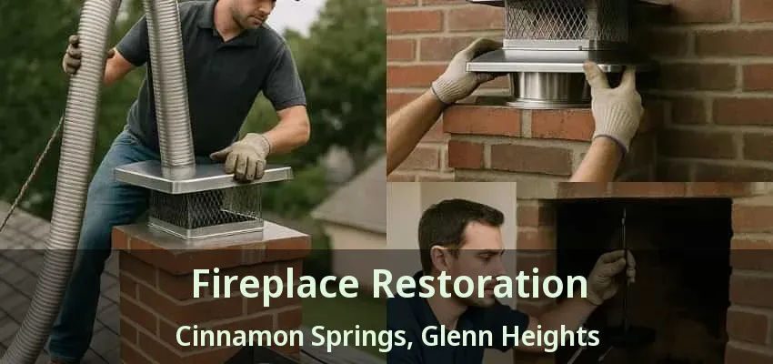Fireplace Restoration Cinnamon Springs, Glenn Heights - TX