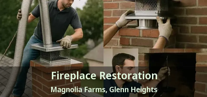 Fireplace Restoration Magnolia Farms, Glenn Heights - TX