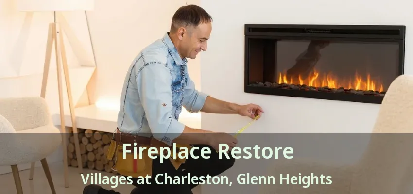 Fireplace Restore Villages at Charleston, Glenn Heights - TX