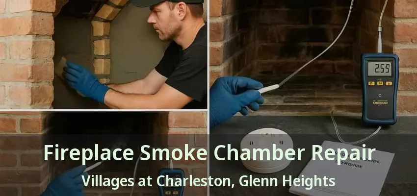Fireplace Smoke Chamber Repair Villages at Charleston, Glenn Heights - TX
