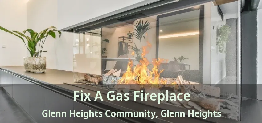 Fix A Gas Fireplace Glenn Heights Community, Glenn Heights - TX