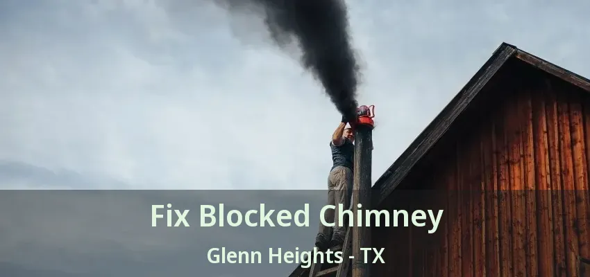 Fix Blocked Chimney Glenn Heights - TX