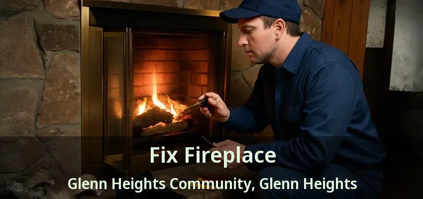 Fix Fireplace Glenn Heights Community, Glenn Heights - TX