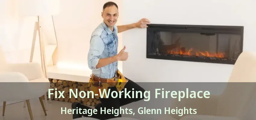 Fix Non-Working Fireplace Heritage Heights, Glenn Heights - TX