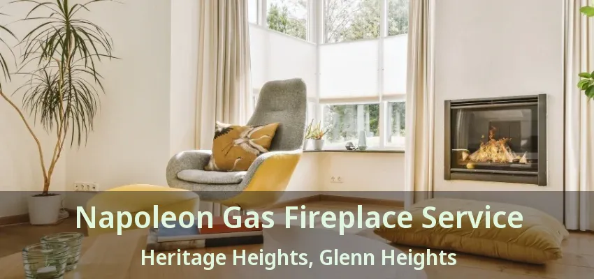 Napoleon Gas Fireplace Service Heritage Heights, Glenn Heights - TX