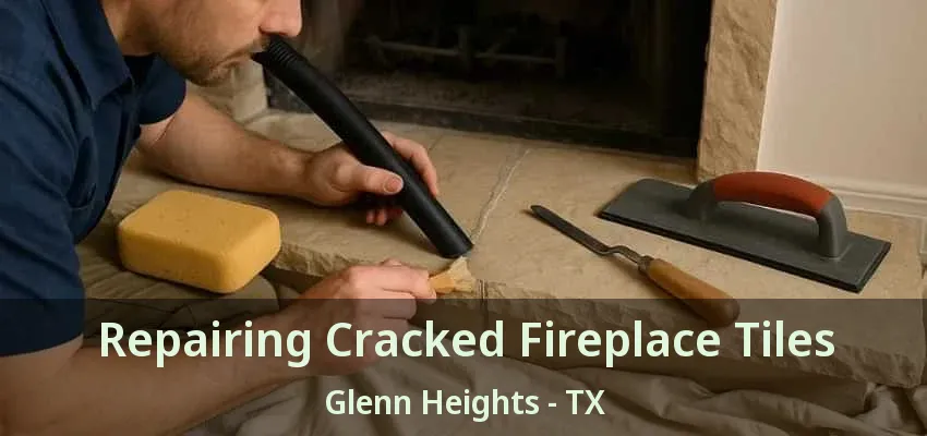 Repairing Cracked Fireplace Tiles Glenn Heights - TX