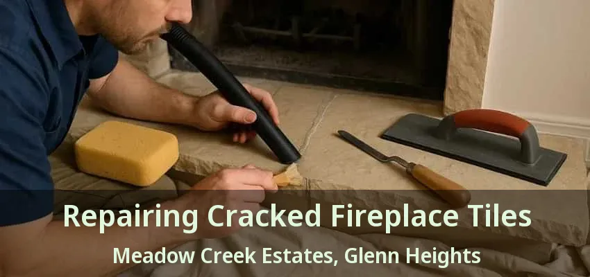 Repairing Cracked Fireplace Tiles Meadow Creek Estates, Glenn Heights - TX