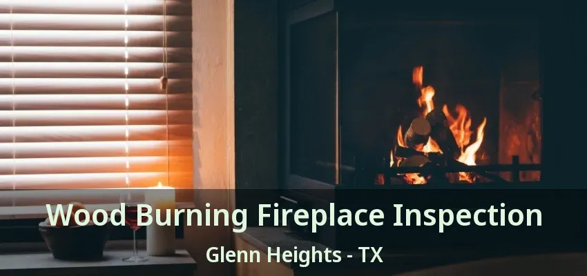 Wood Burning Fireplace Inspection Glenn Heights - TX